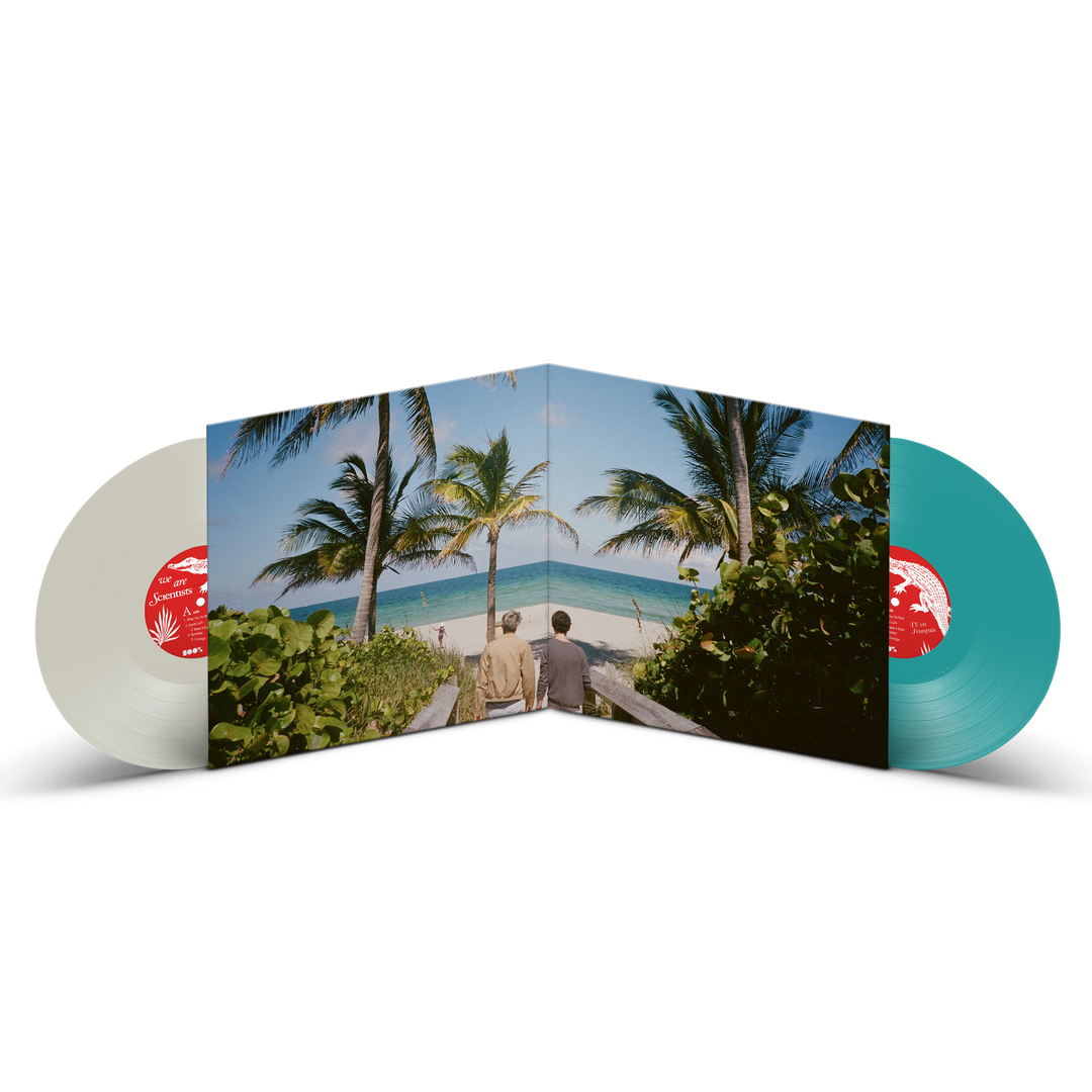We Are Scientists | TV en Francais - Webstore Exclusive 2LP (Ocean Plate Vinyl)