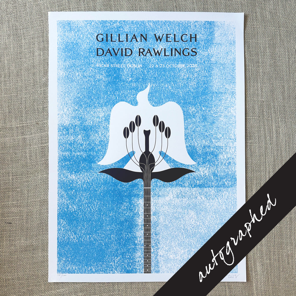 Vicar Street, Dublin 22-23 October 2025 Poster (Signed)