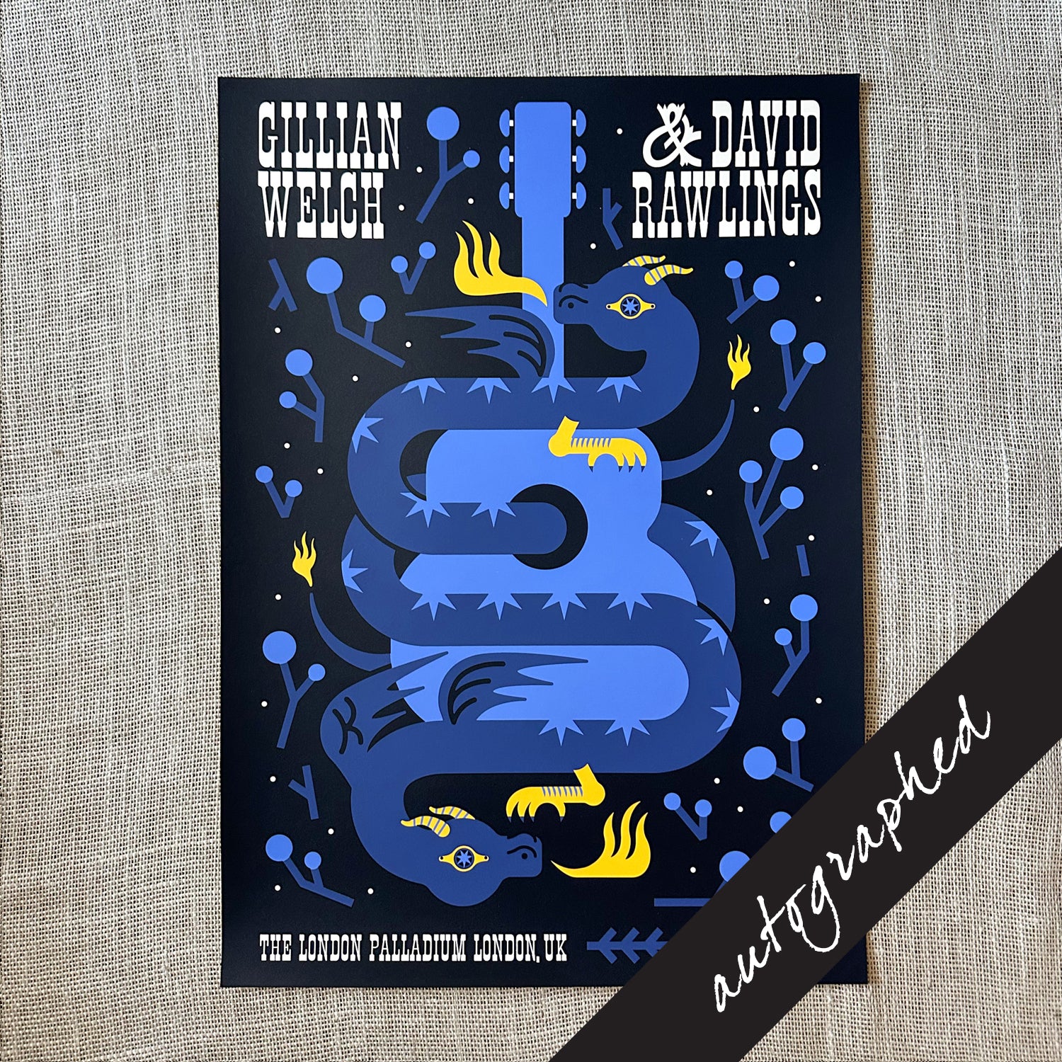 The Palladium, London 26-27 October 2025 Poster (Signed)