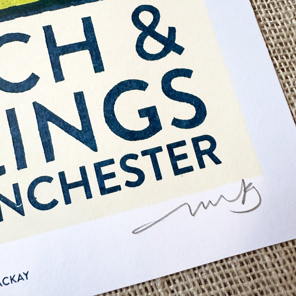 O2 Apollo, Manchester 25 October 2025 Poster