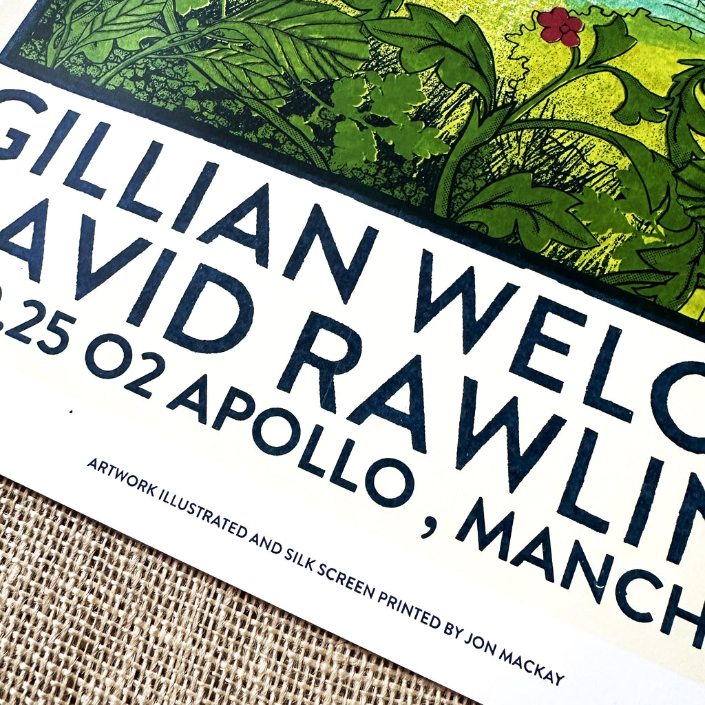 O2 Apollo, Manchester 25 October 2025 Poster