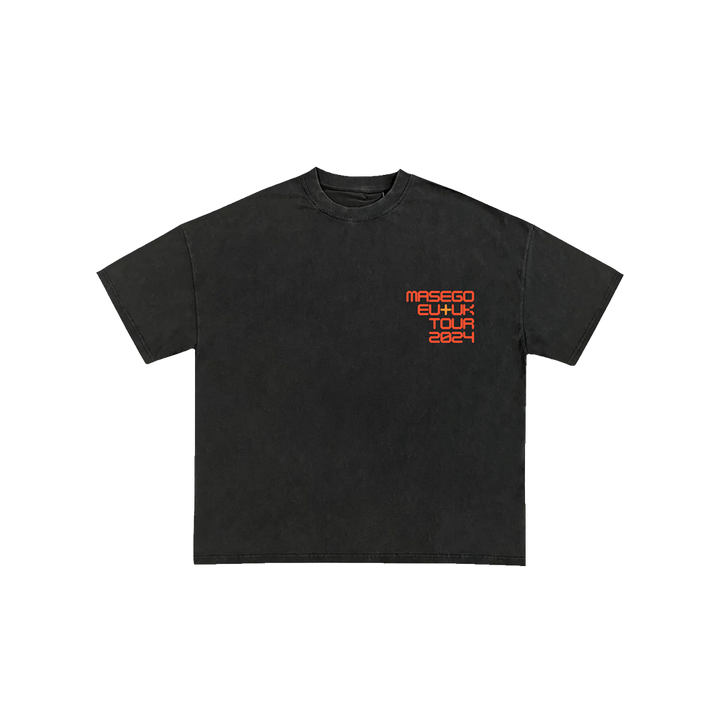 Black Tour T-shirt (Map Graphic)