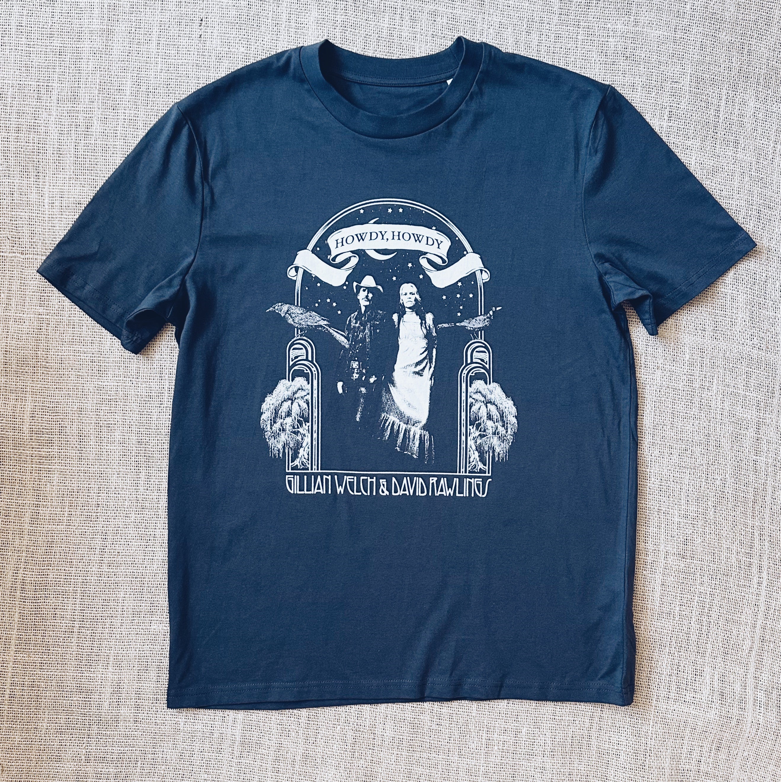 Howdy Howdy Dark Blue Grey Unisex T-Shirt