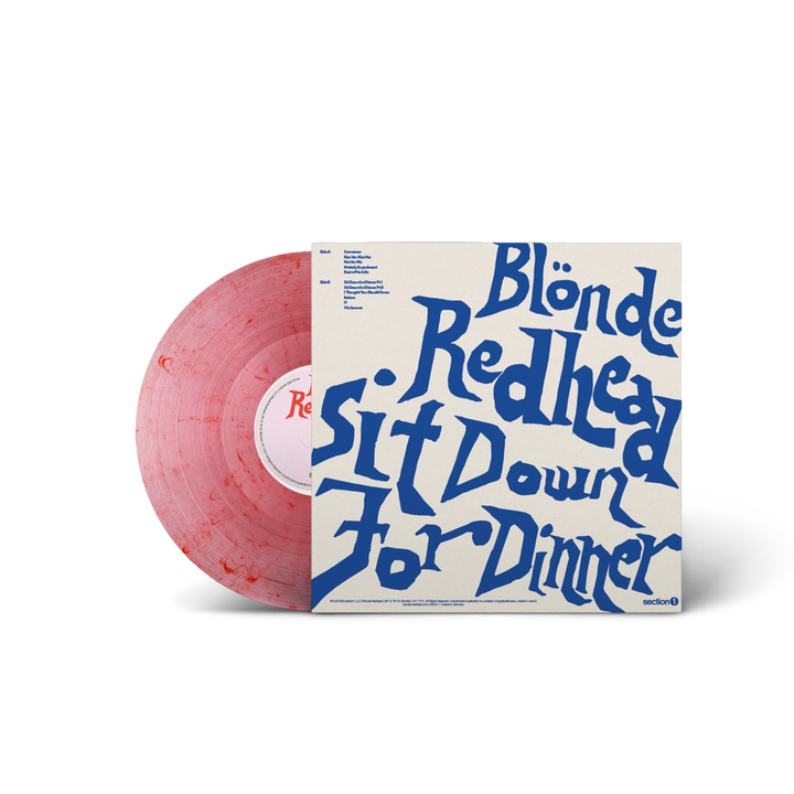Blonde Redhead - Sit Down For Dinner Red Marble LP