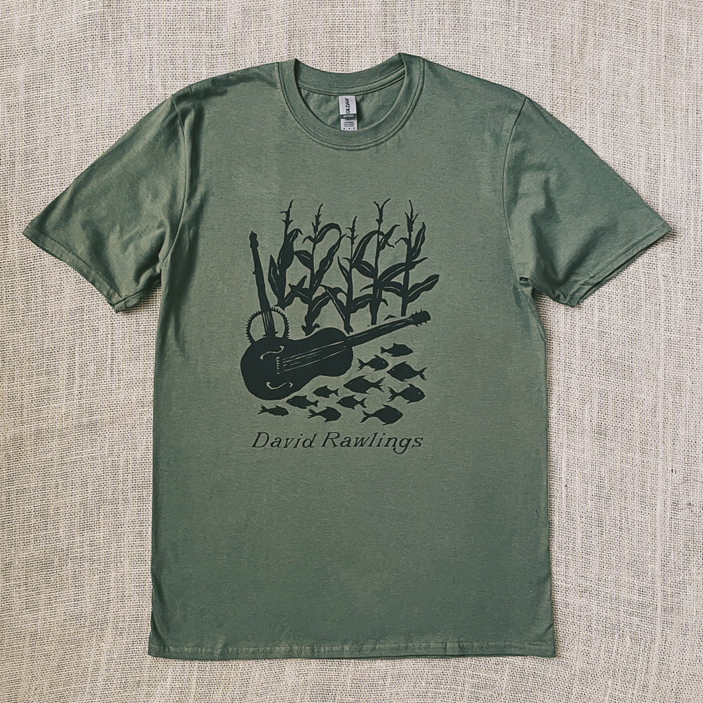 Poor David's Almanack Green Unisex Tee