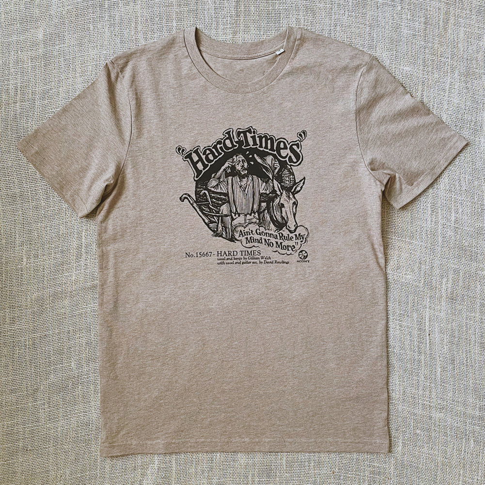 Hard Times Heather Sand Unisex Tee