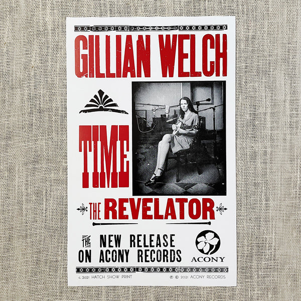 Time (The Revelator) Hatch - Release Poster Restrike