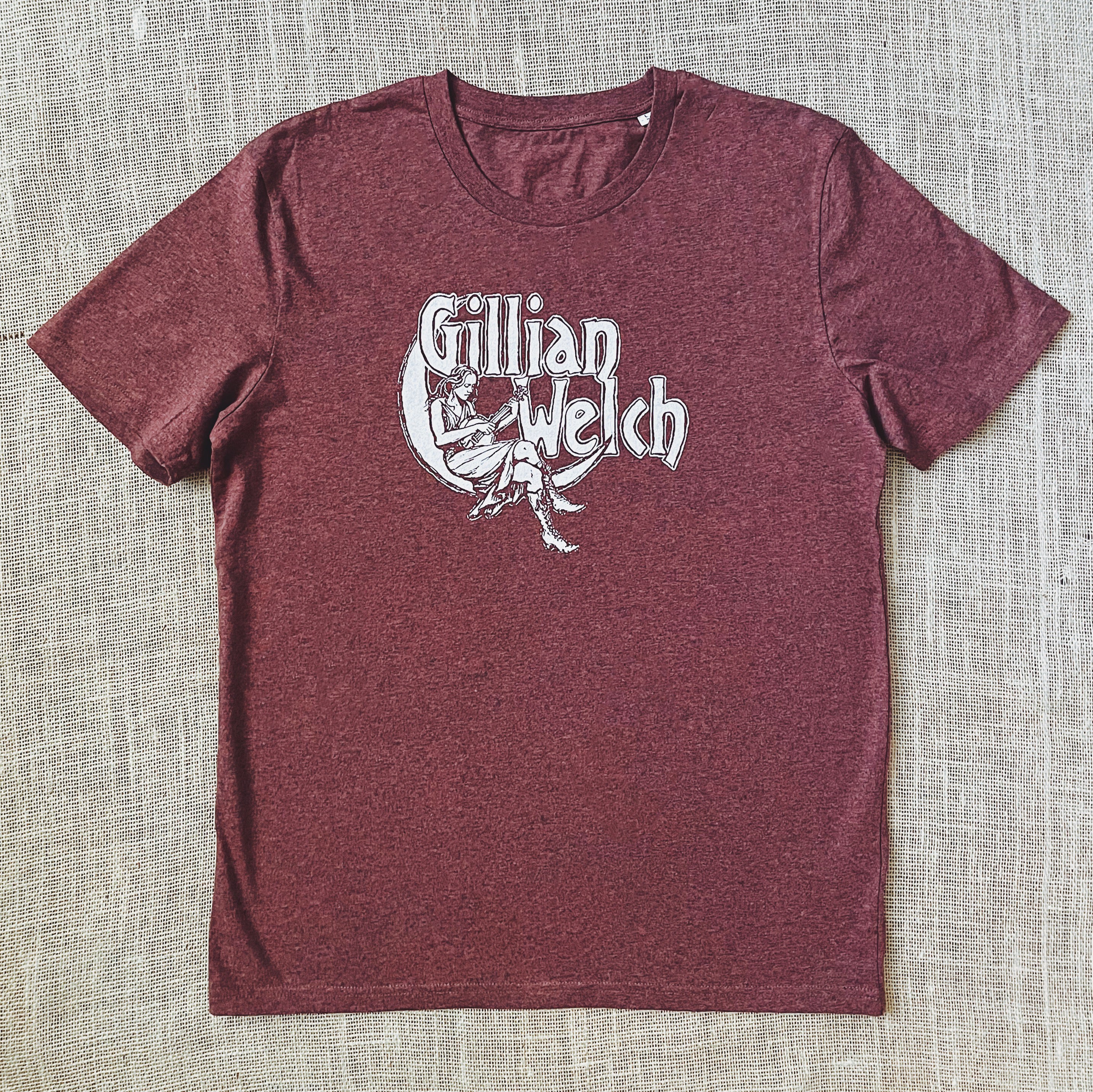 Moon Heather Cranberry Unisex Tee