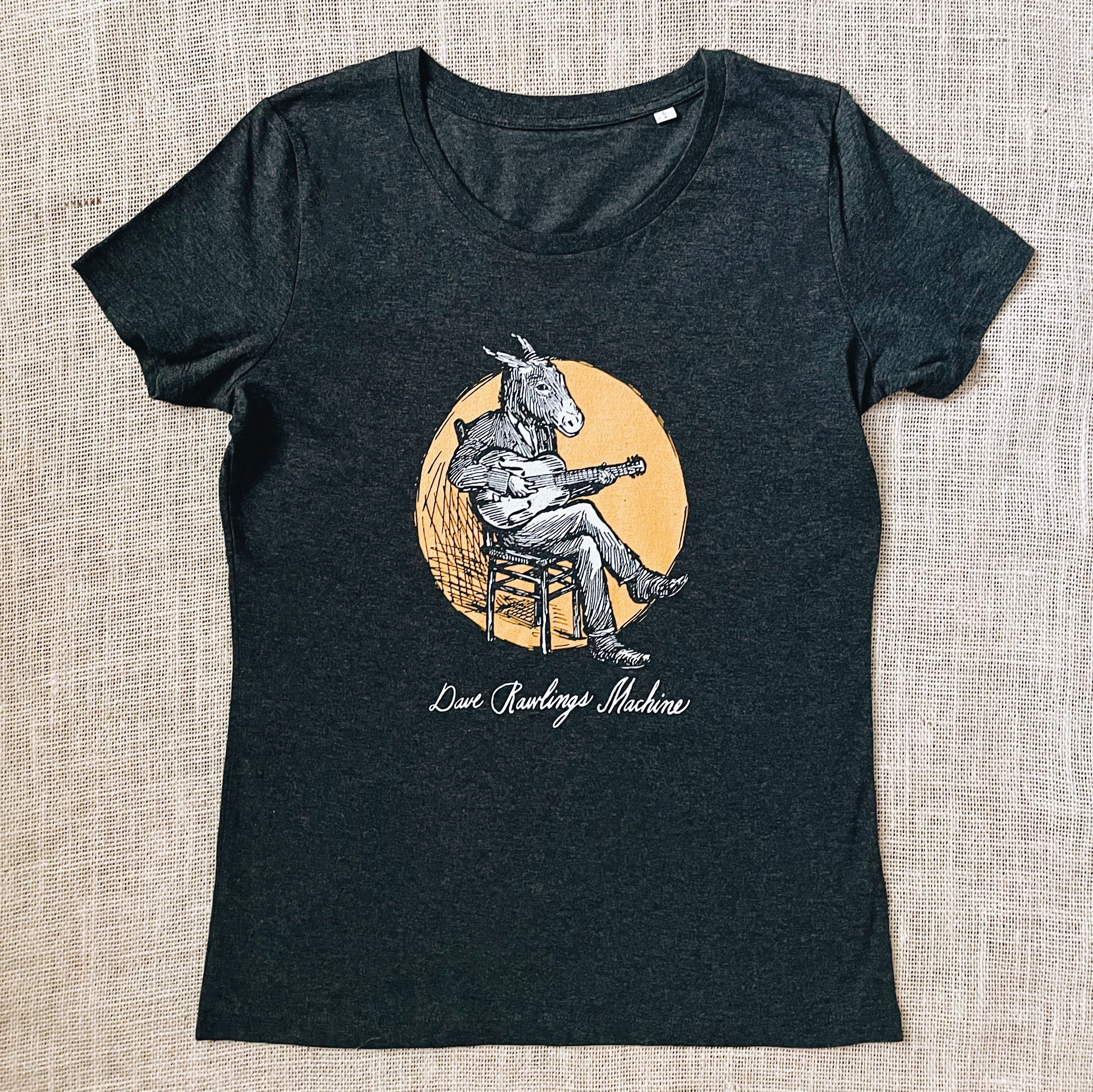 Mule Dark Heather Grey Ladies Tee
