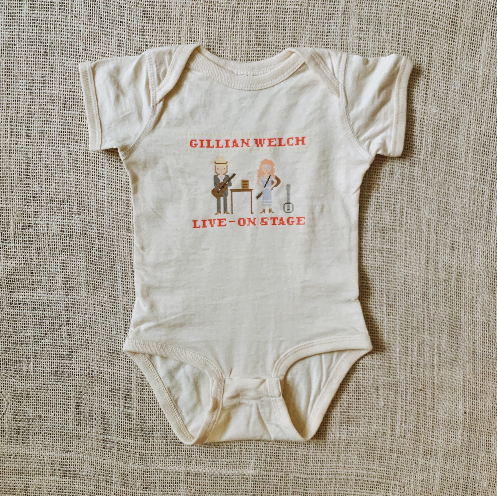 Cross Stitch Natural Onesie